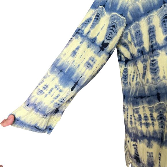 The Added Touch Unique Wearable Art Boxy Artsy Tunic Top Size Medium New - Picture 4 of 13